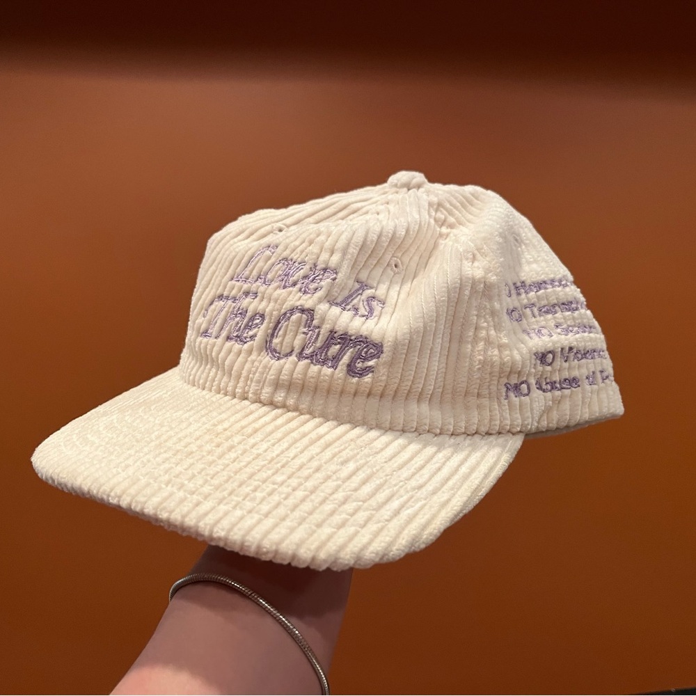 Obey Strap back corduroy hat
